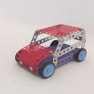 3D toy car