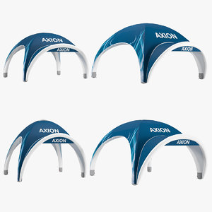 3D axion tents lite inflatable
