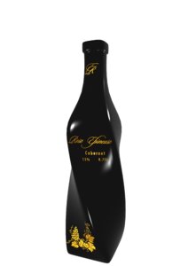bottle alcoholic wine 3D