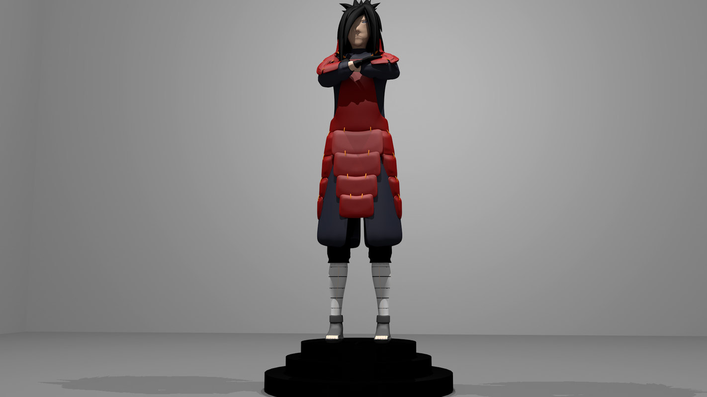  3D  madara  uchiha TurboSquid 1354924