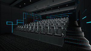 4d cinema 3D model