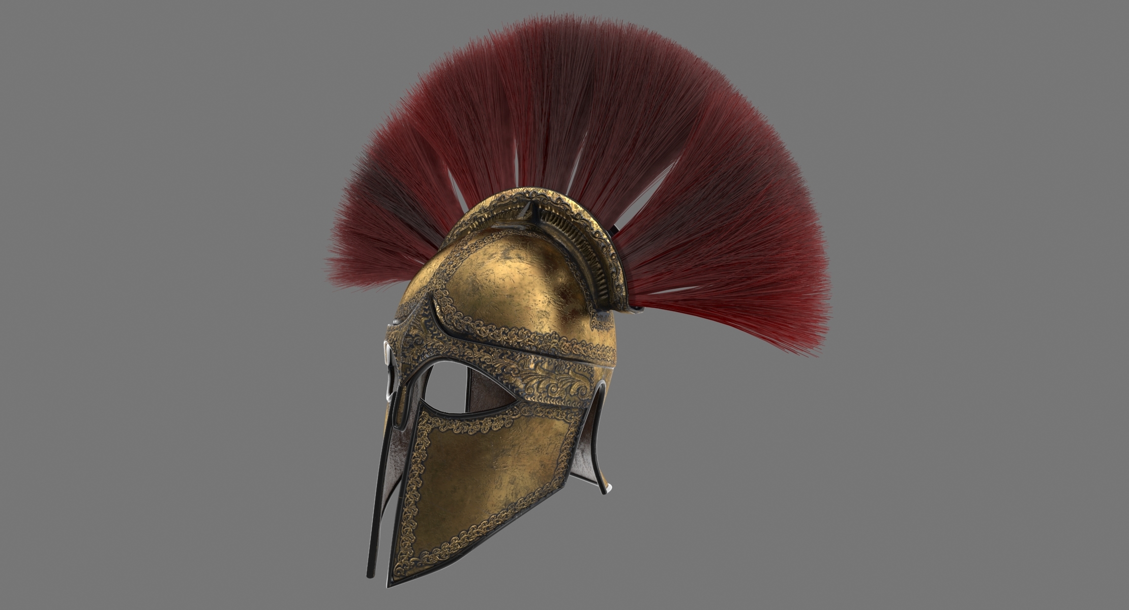 3D sparta helmet - TurboSquid 1355130