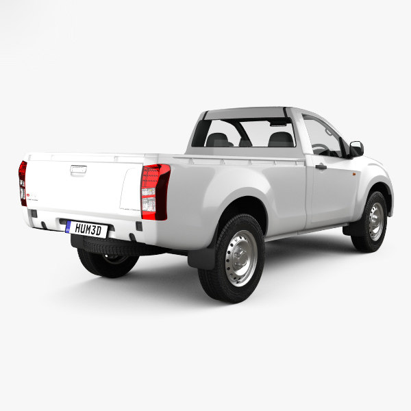 Isuzu dmax d 3D model TurboSquid 1355309