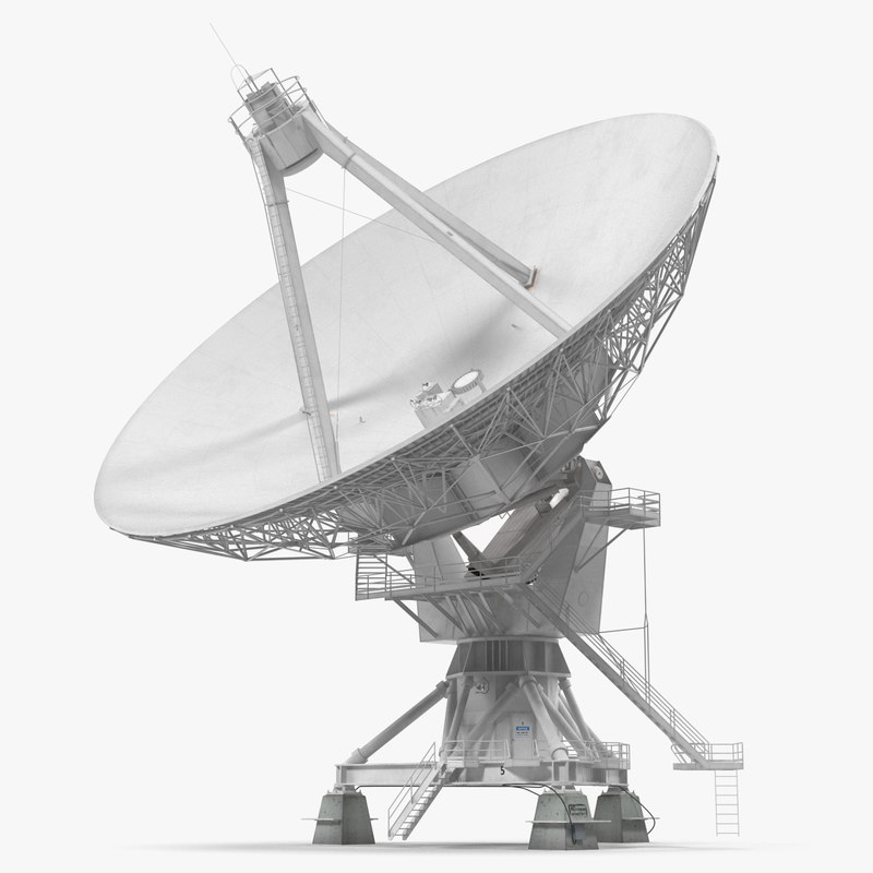 3D Big Satellite Antenna Rotate Model - TurboSquid 1355670