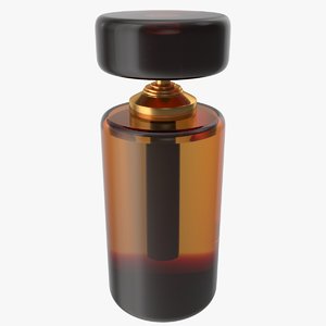 photorealistic perfume bottle 3D model