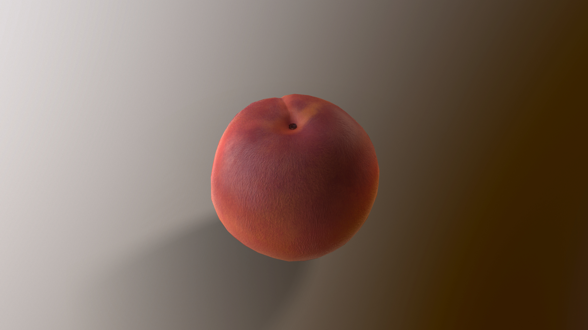 桃子3d模型
