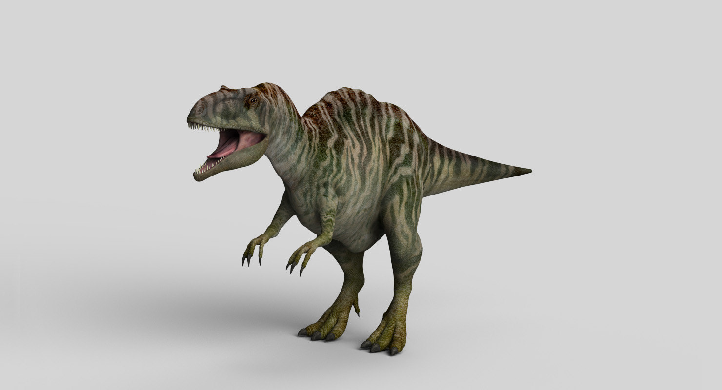 Acrocanthosaurus 3D model - TurboSquid 1256690