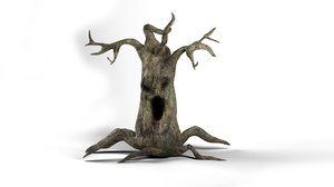 3D evil tree