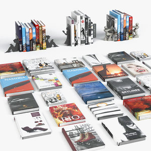 3D 01 book bookends