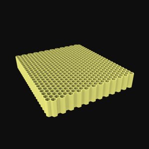 honey honeycomb comb 3D model