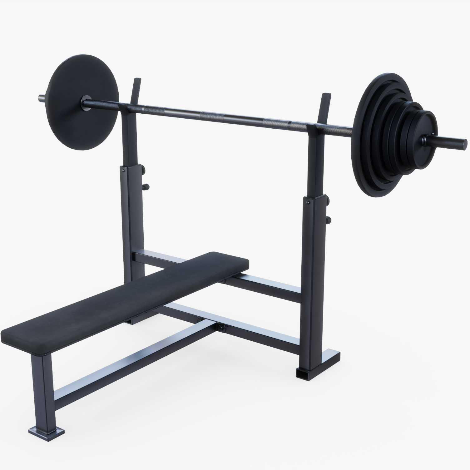 Weight Bench 3d Turbosquid 1356197