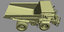 3D komatsu hd605-8 rigid dump truck