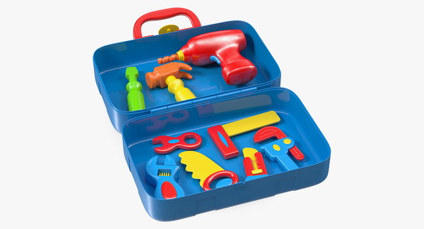plastic toy tools