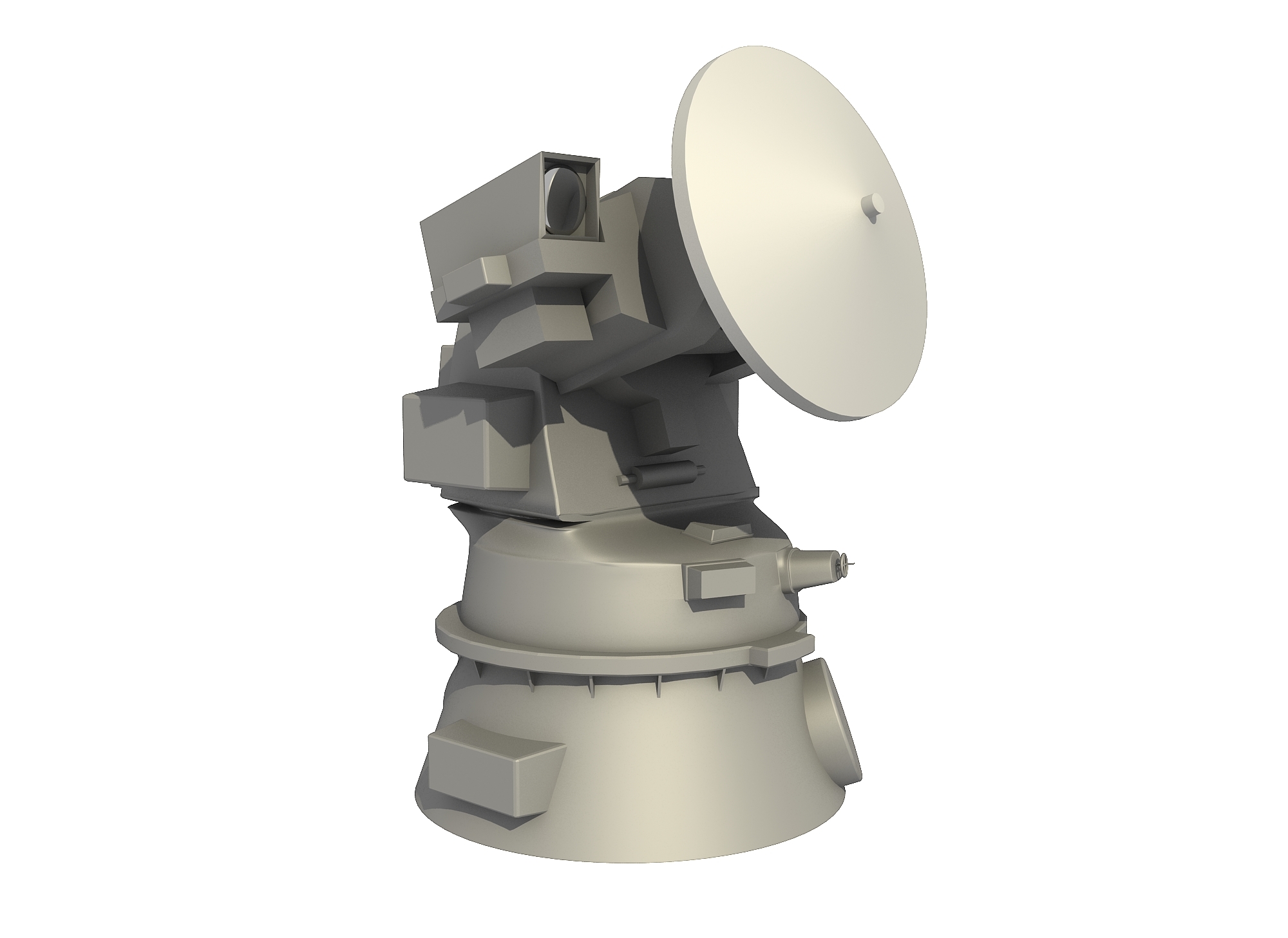 tmk火控雷达3d模型