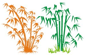 Vector bamboo