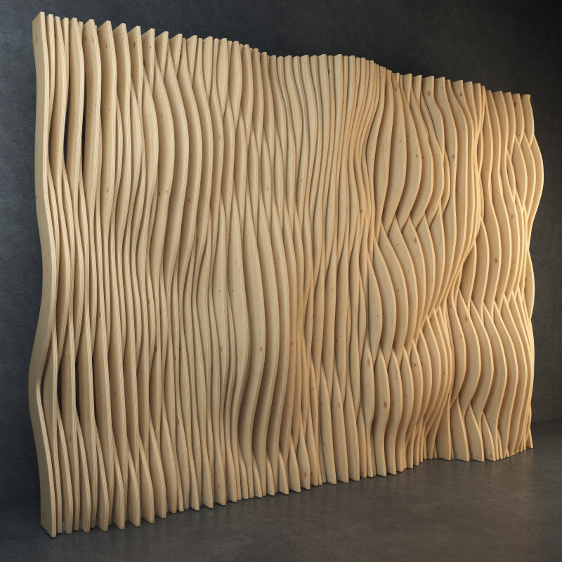 Parametric wall 3D - TurboSquid 1356869