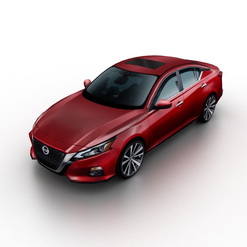 2019 Nissan Altima Platinum 3D TurboSquid 1356890