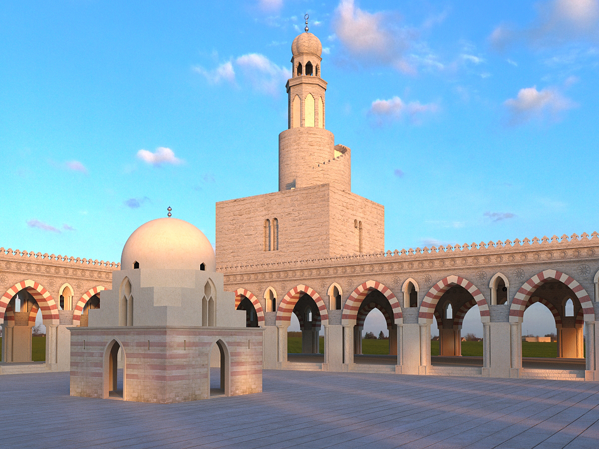 Mosque 3d Model Turbosquid 1171051 8085