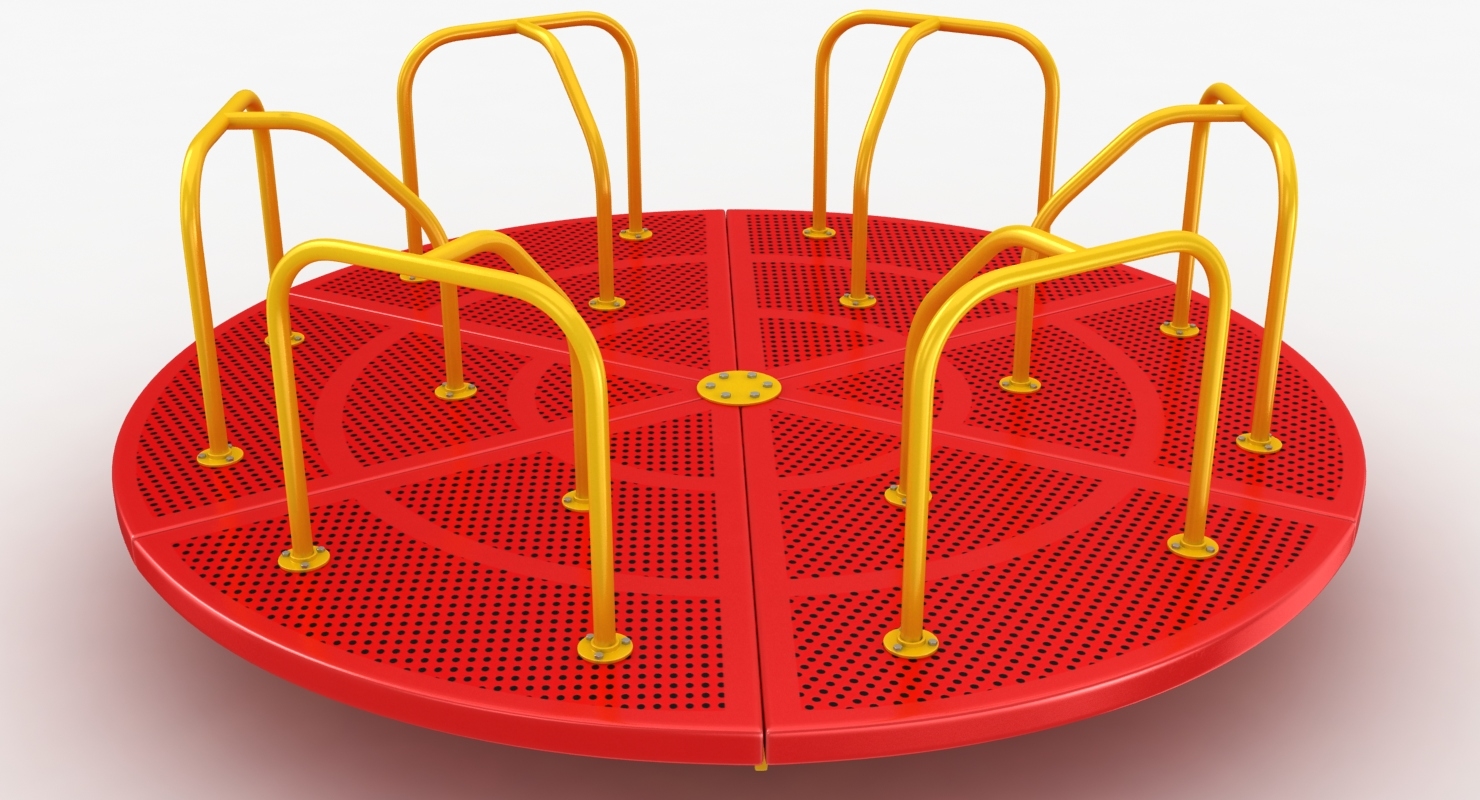 merry go round3d模型