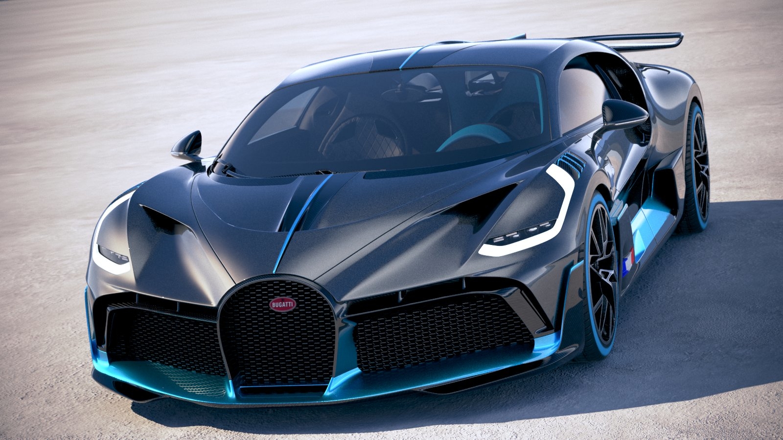 Bugatti divo 2019 3D - TurboSquid 1357026