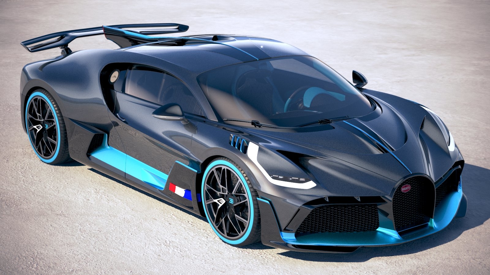 Bugatti divo 2019 3D - TurboSquid 1357026