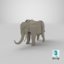 elephant 3D model