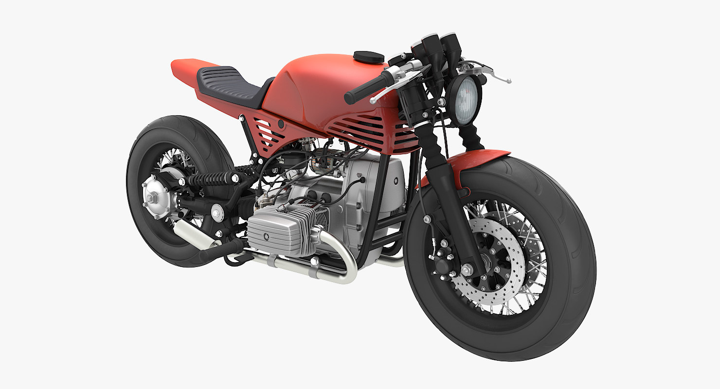 Ural cafe racer 02 3D - TurboSquid 1357123