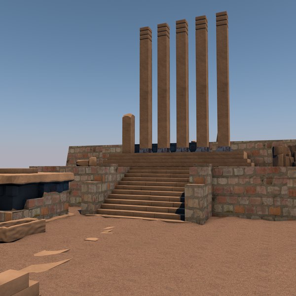 Temple barran 3D TurboSquid 1357263