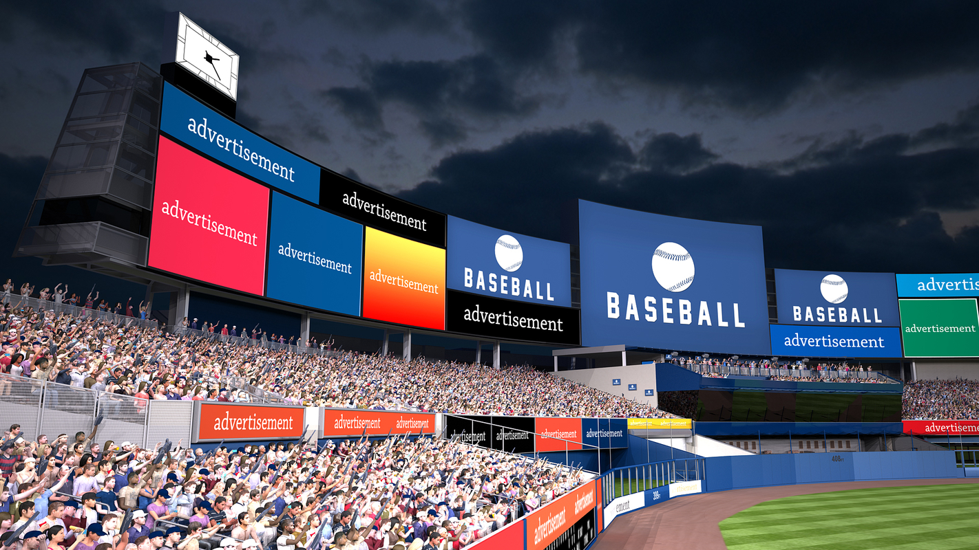 3d yankee stadium audience animations