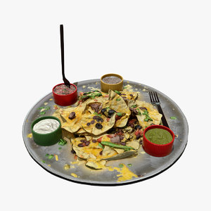 nachos real pbr 3D model