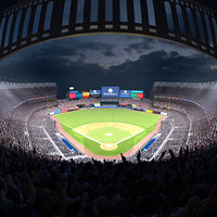 3d yankee stadium audience animations