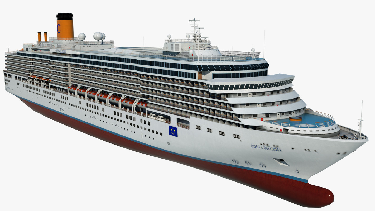 Cruise Costa Deliziosa Ship 3d Model Turbosquid 1357442