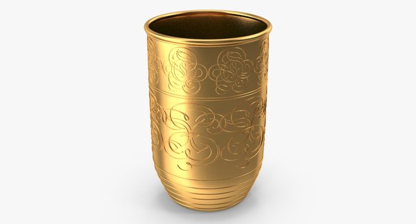 Goldener Pokal 3d Modell Turbosquid