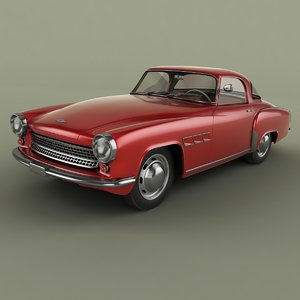 1957 wartburg 313 sport coupe model