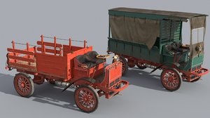 1916 truck 3D model