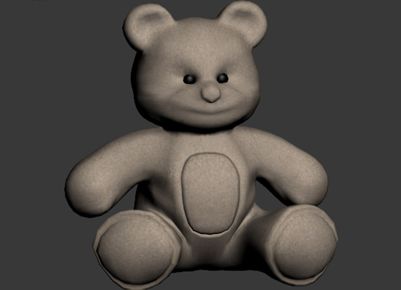 oasis teddy bear 3d