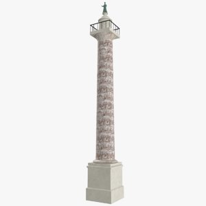 trajan column model