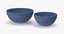 glass bowls garafes 3D