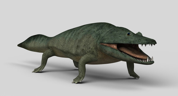 Mastodonsaurus 3D model - TurboSquid 1358723
