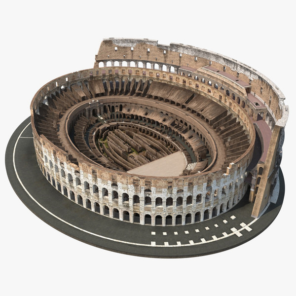 Colosseum amphitheater ancient 3D - TurboSquid 1358782