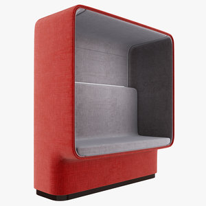 boccaporto armchair design metrica 3D model