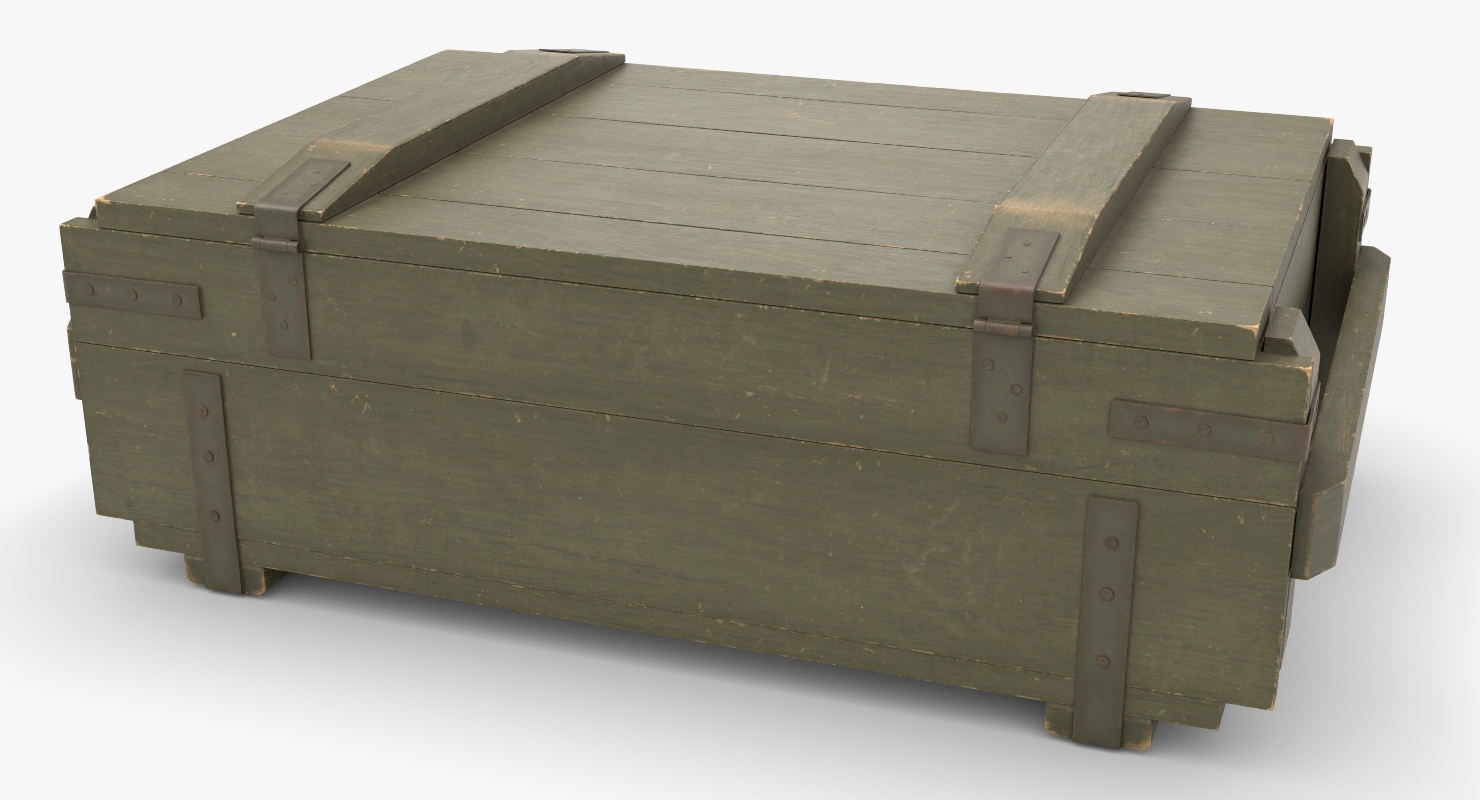 弹药箱3d模型
