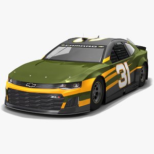 nascar race car richard 3D
