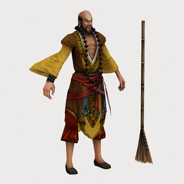 characters-monk model