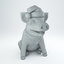 3D model pig piggy