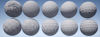Abstract PBR Tile Material 02