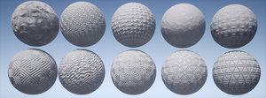 Abstract PBR Tile Material 02