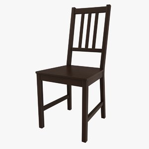 realistic ikea stefan chair model
