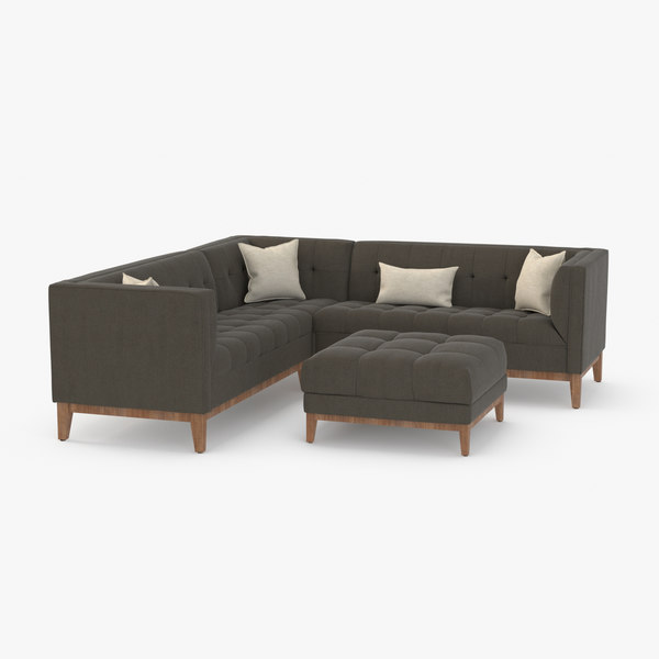 Sofá Secional De Canto Moderno Gus Atwood Modelo 3d Turbosquid 1359547 Gus Atwood Modelo 3d Turbosquid 1359547, Gus Atwood Sofa