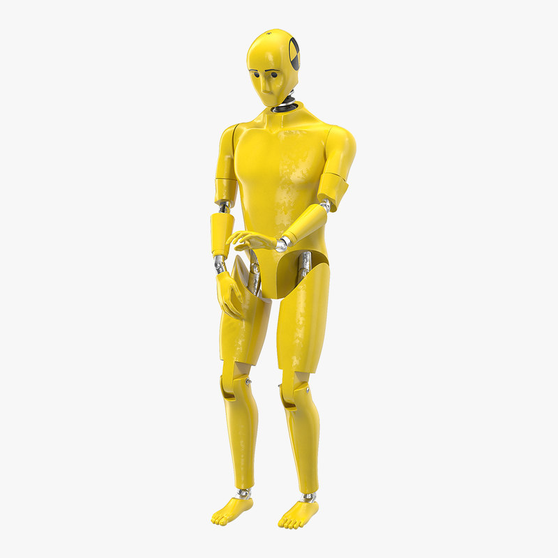 3D model crash test dummy rigged TurboSquid 1360051